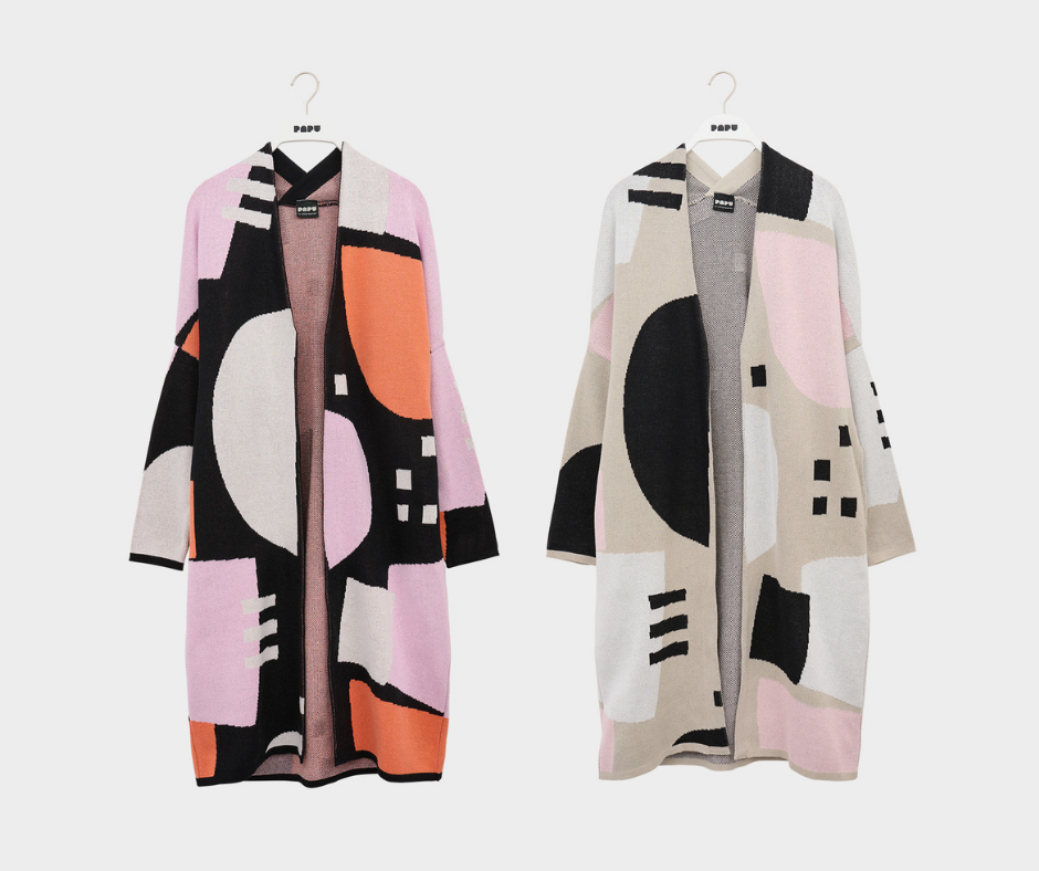 Pre-Order is now available for popular TRAVEL cardigan in two colours