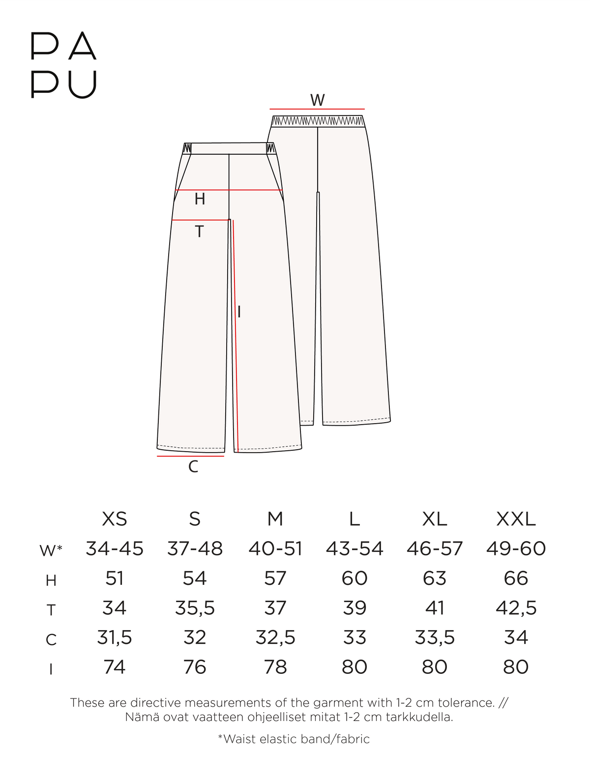 PRE-ORDER: VIVID Wide-Leg Trousers, Wild