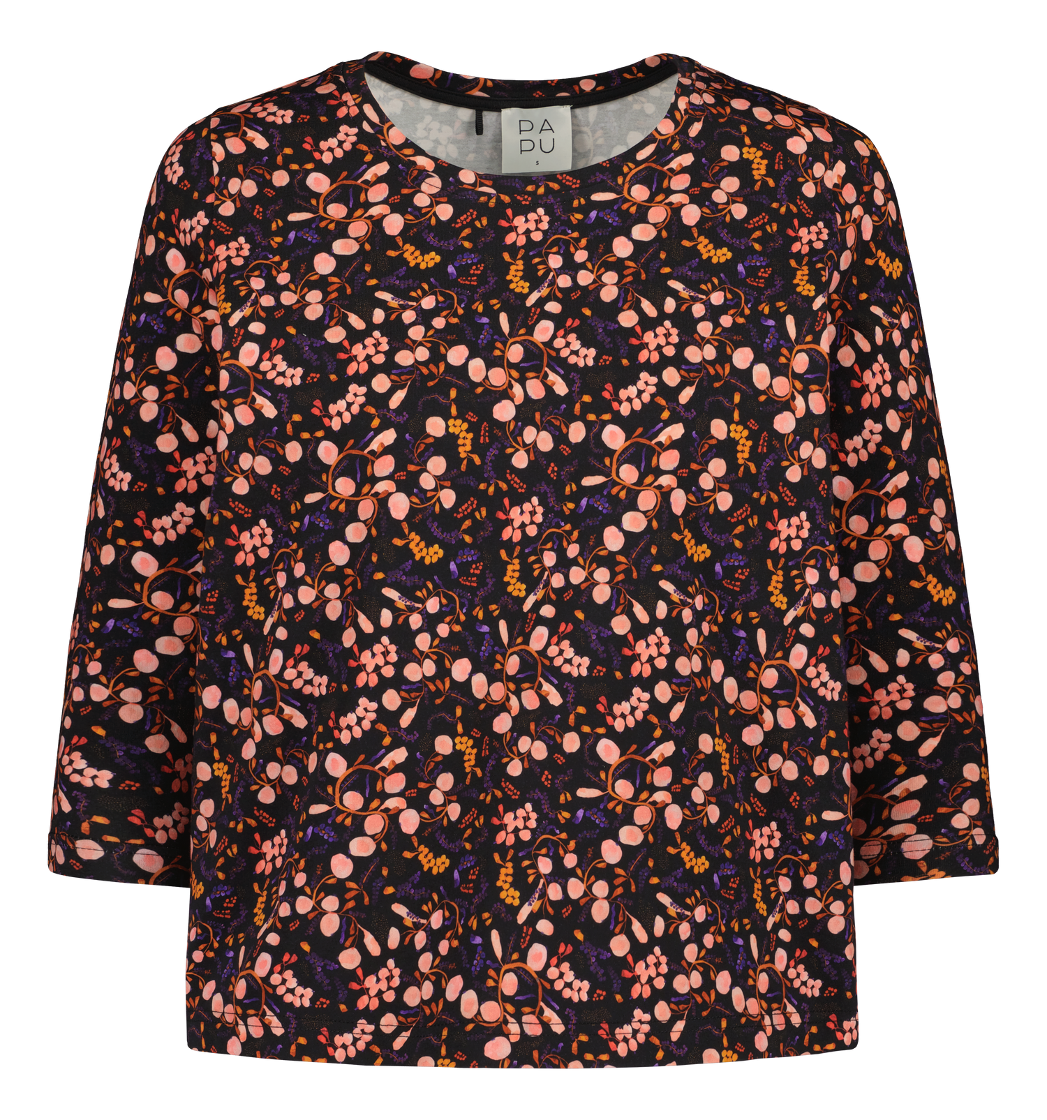 3/4 SLEEVE SHIRT, Berrycloud MULTICOLOR
