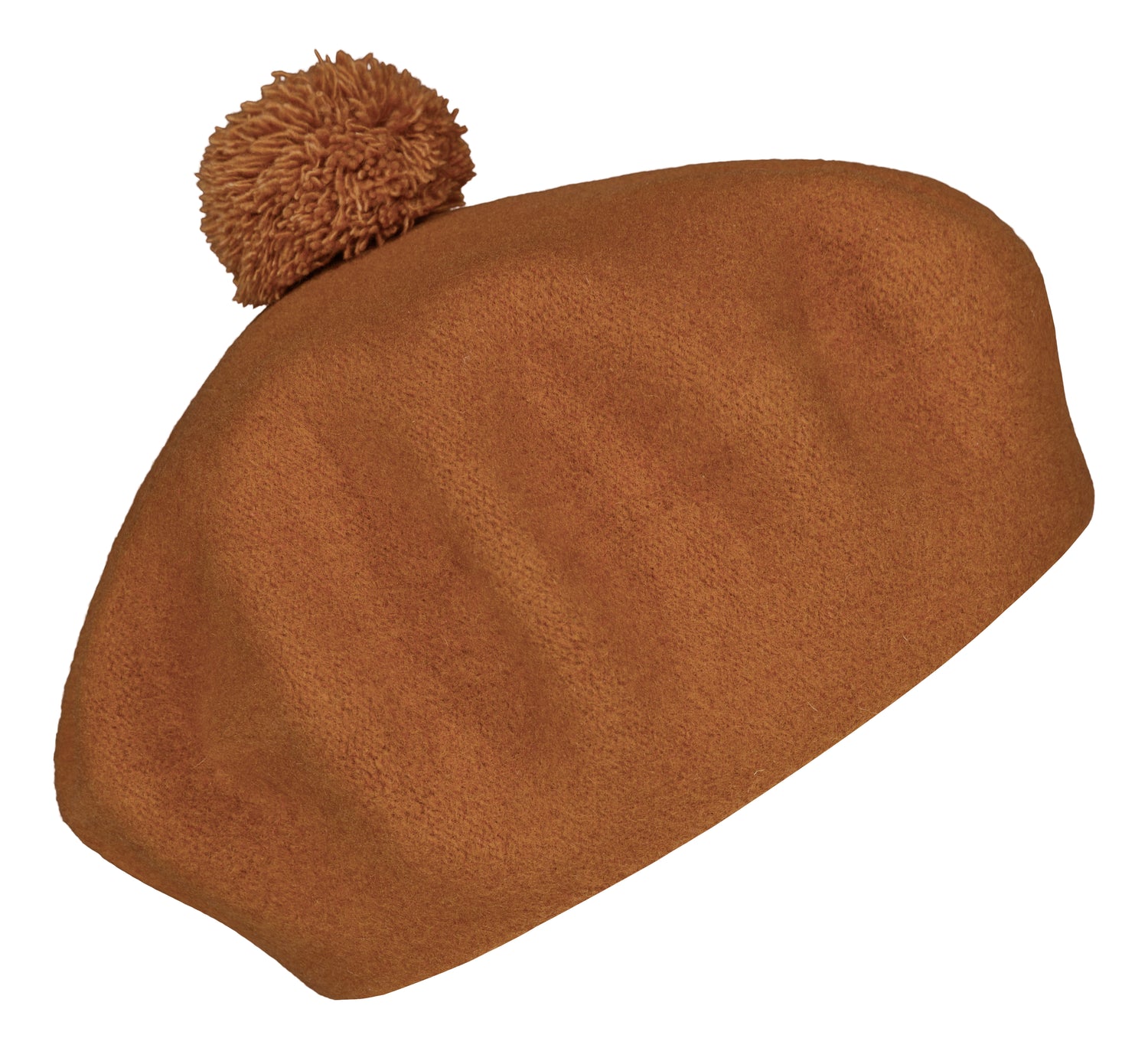 POM POM BERET, Sugar Brown SUGAR BROWN