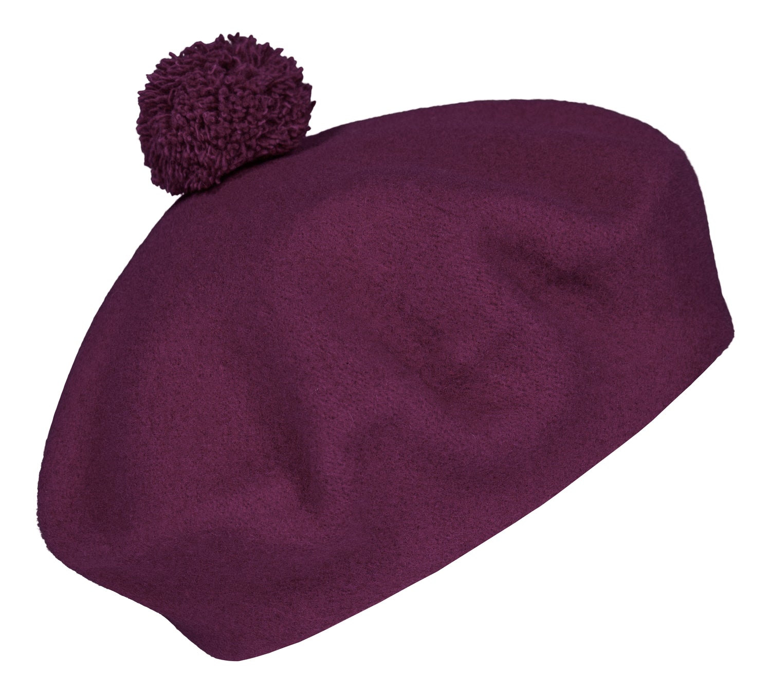 POM POM BERET, Grape Purple Grape Purple
