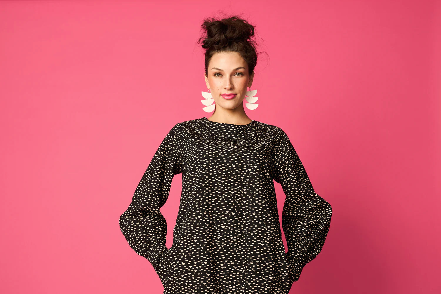 VOLUME DRESS, Mini Beans