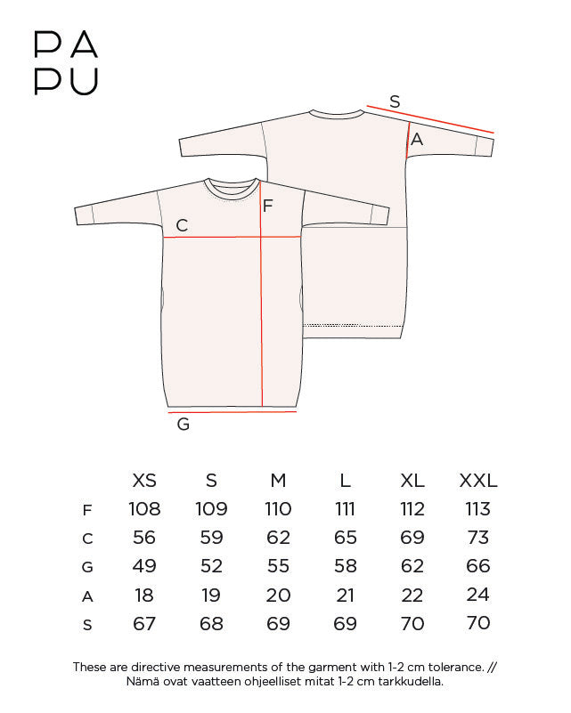 GIANT DRESS, Sense BLACK