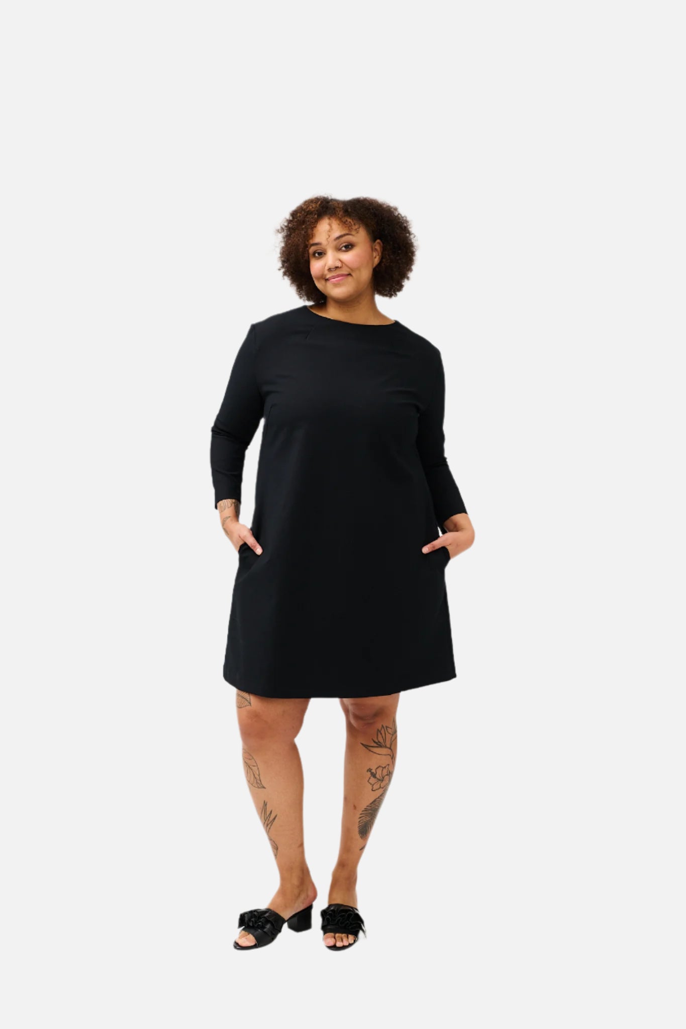 MINIMAL DRESS, Black