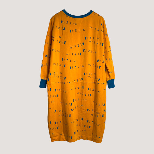 Papu giant split dress, amber | woman XS