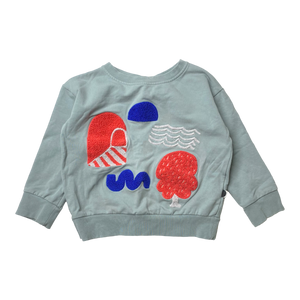 Papu sweatshirt, embroidery | 98/104cm