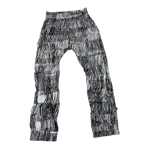Papu linen pants, white & black | 134/140cm