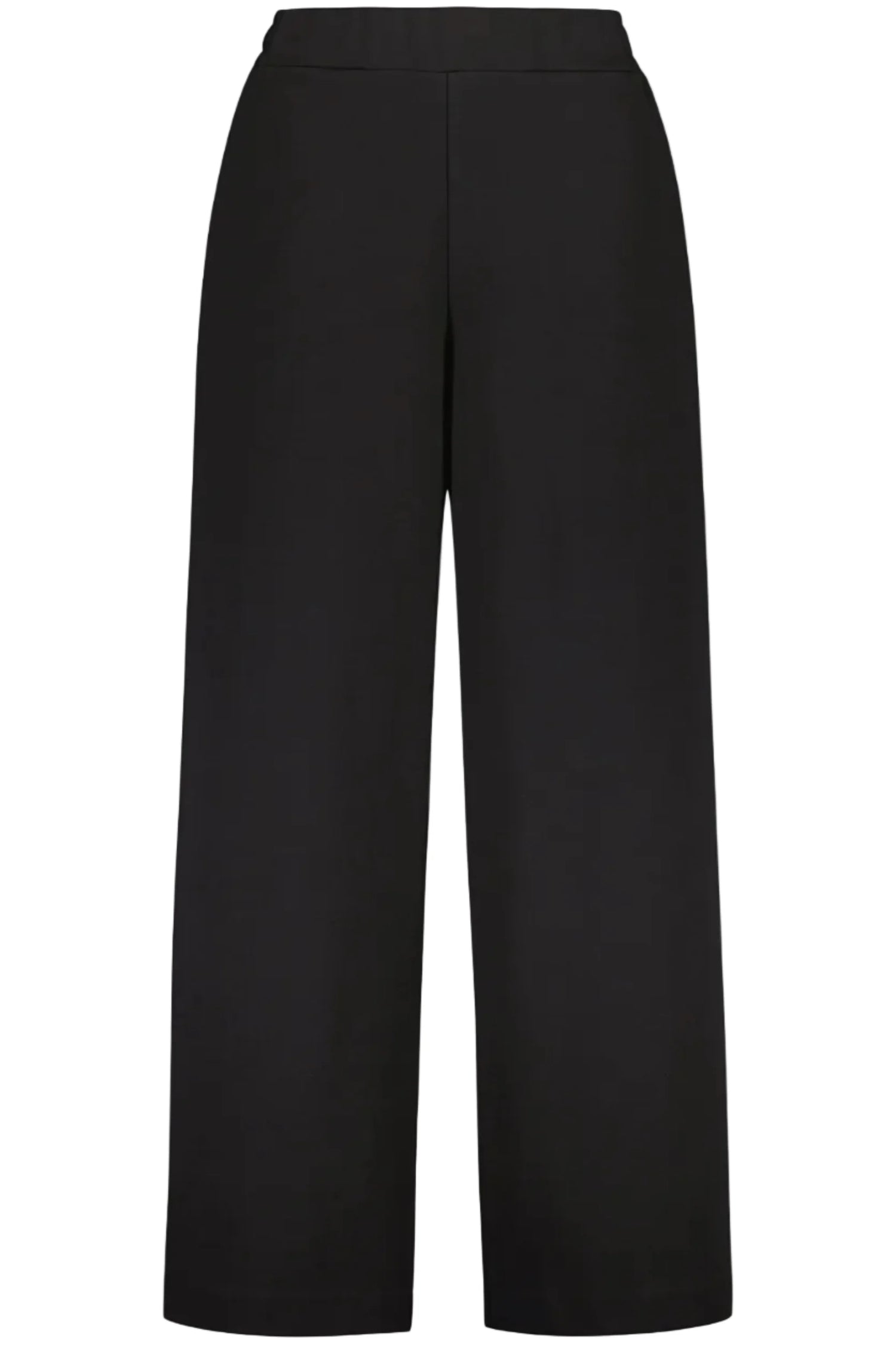 PRE-ORDER: VIVID Wide-Leg Trousers, Black, Organic Cotton