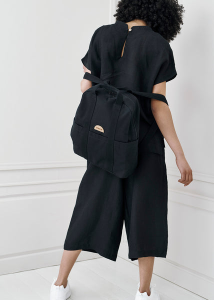 Papu accessories black Kivi backpack