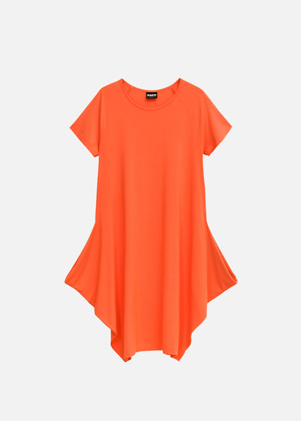 KANTO DRESS, SS, Glow Orange, Women