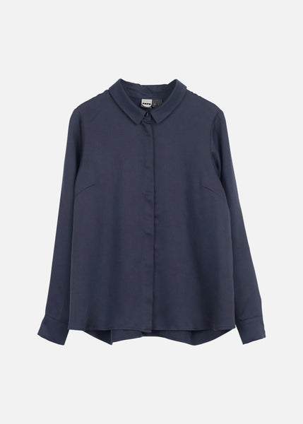 FITTED SHIRT, Dark Blue