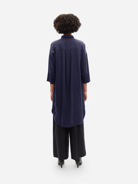 BOHEME DRESS, Dark Blue