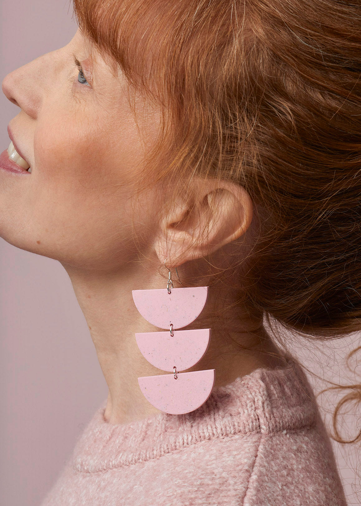BEANS EARRINGS No.3, Cherry Blossom