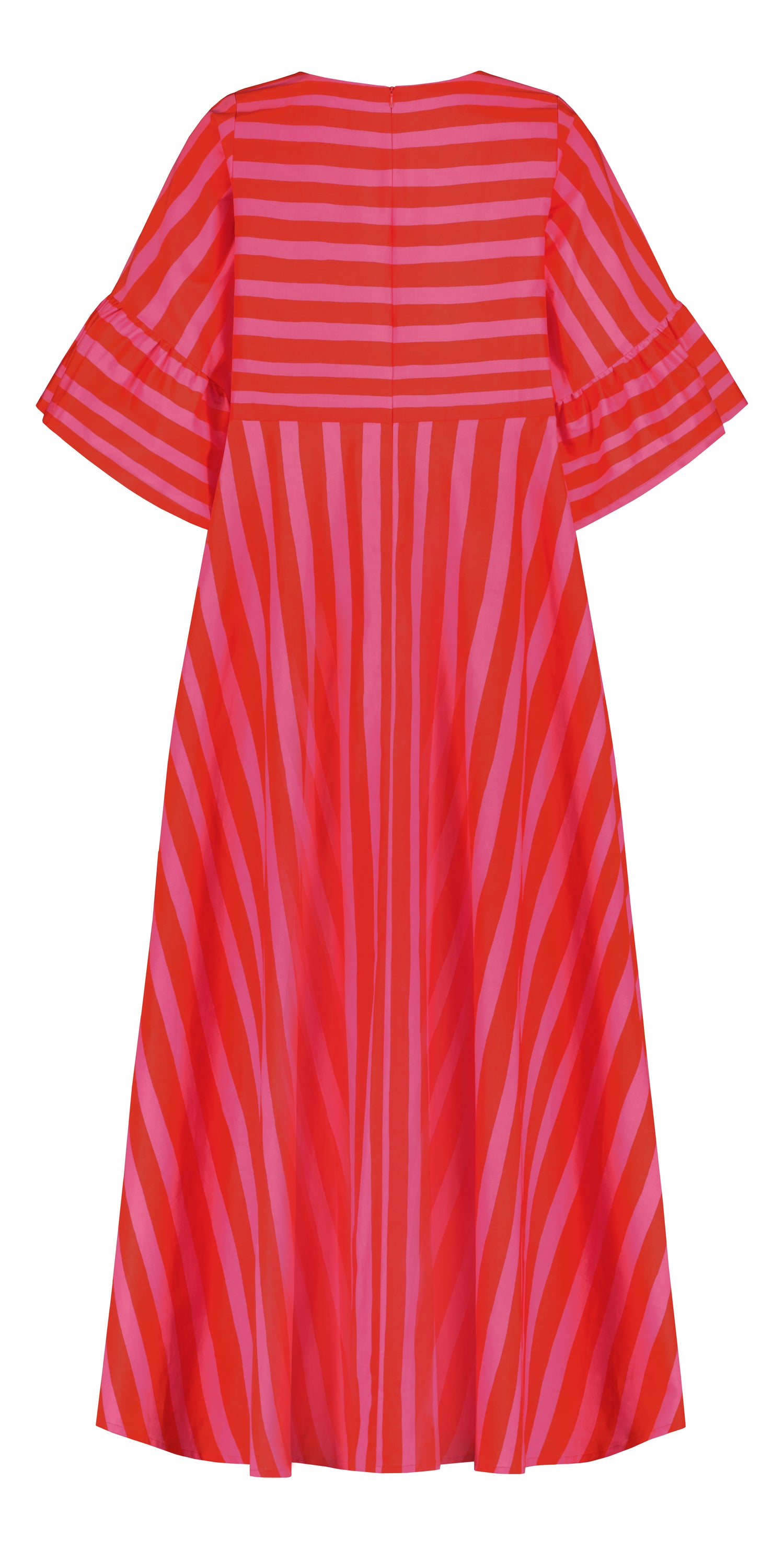 TWIST-dress, Paris stripe pink