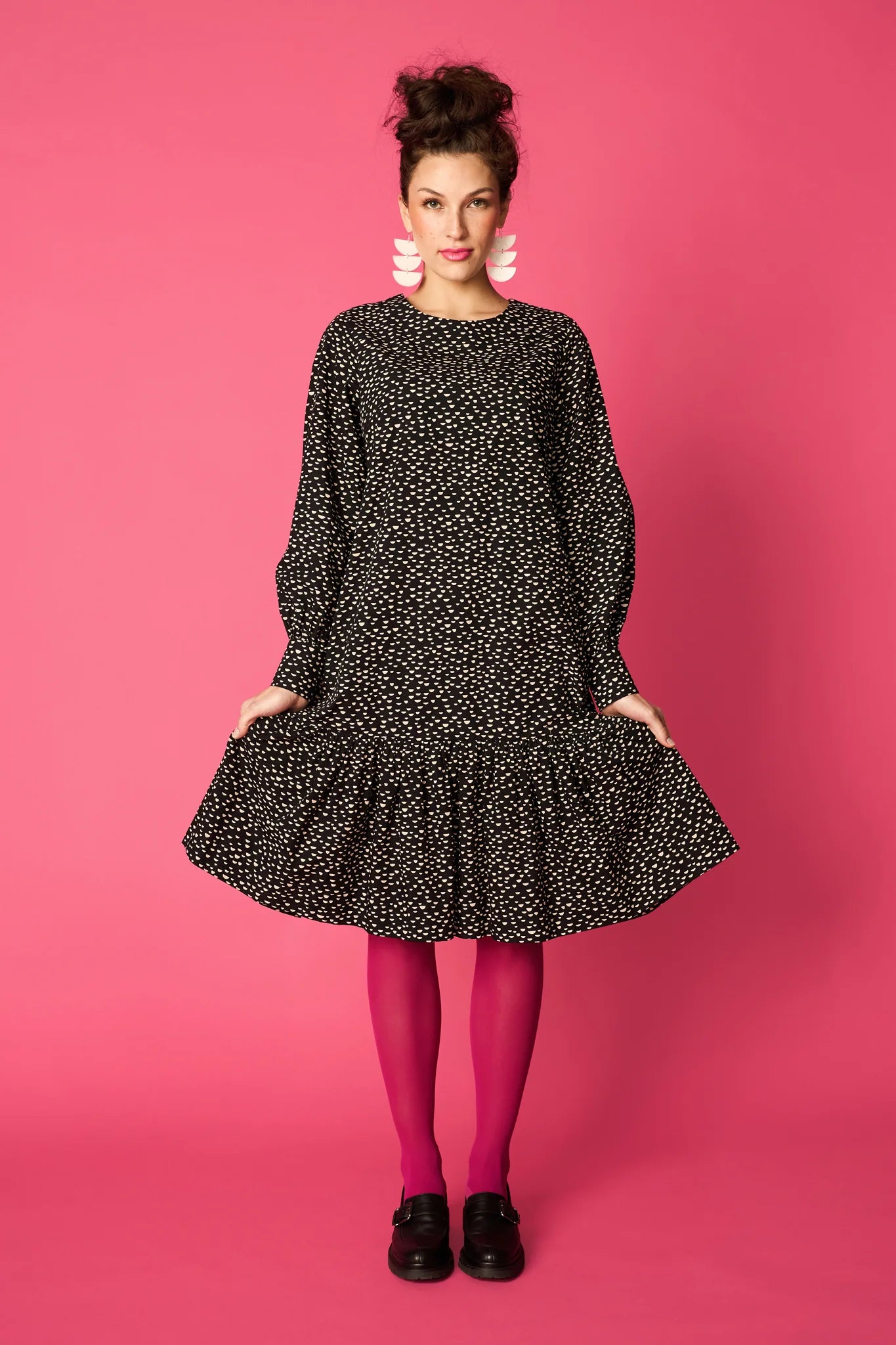 VOLUME DRESS, Mini Beans