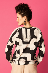 RAGLAN SWEATSHIRT, Sense BLACK