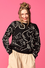 Knit Sweater, Lipstick