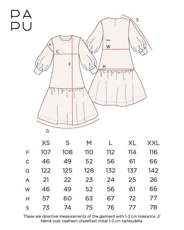 VOLUME DRESS, Berrycloud