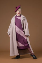 COZY Wool Coat, Misty Pink