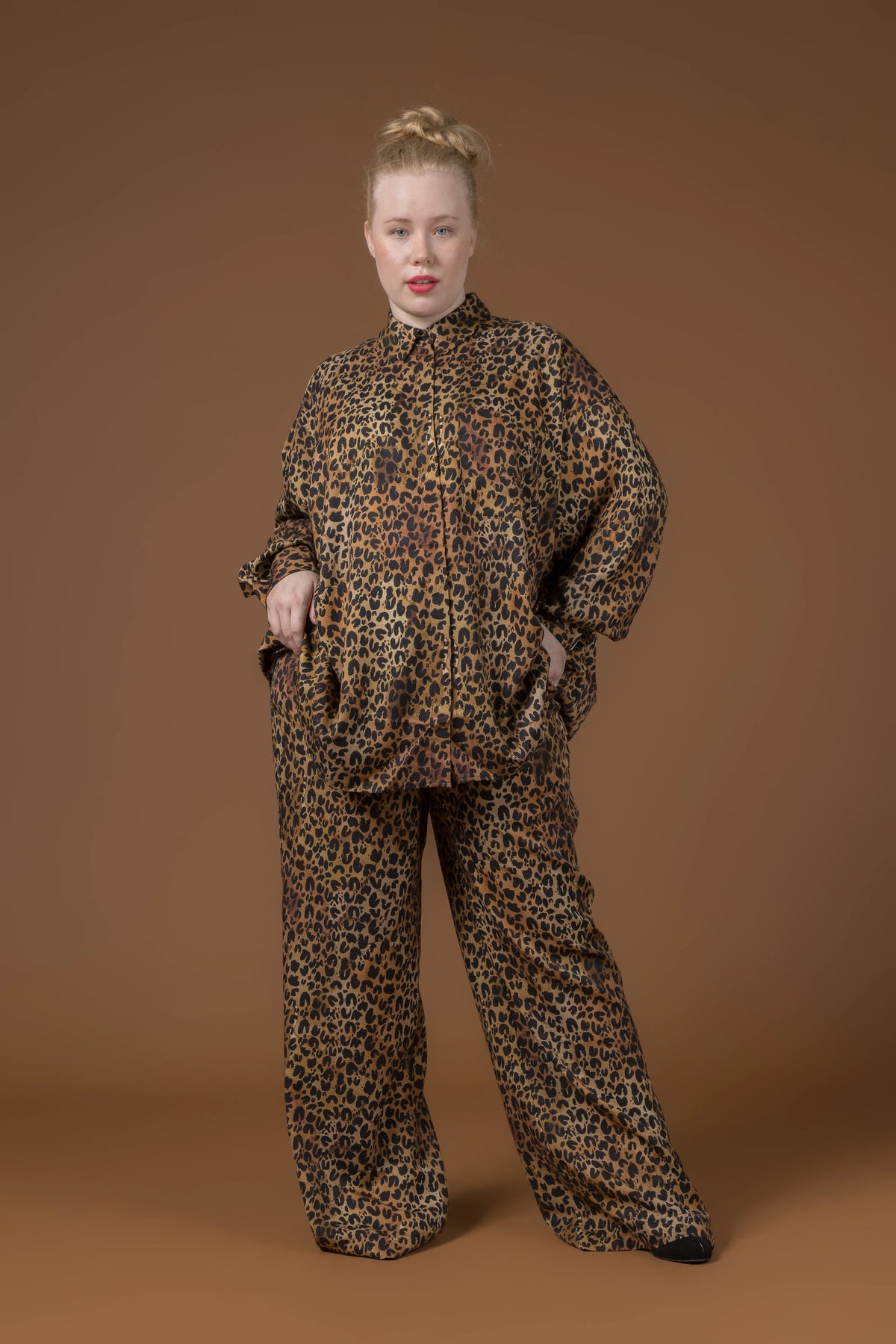 PRE-ORDER: VIVID Wide-Leg Trousers, Wild