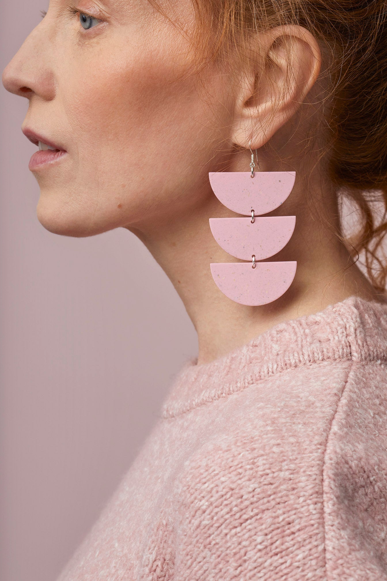 BEANS EARRINGS No.3, Cherry Blossom