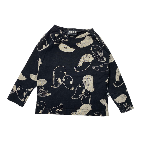 Papu shirt, bird | 74/80cm
