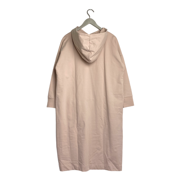 Papu giant hoodie dress, rose | woman M