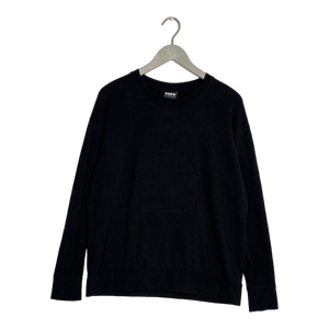 Papu logo sweatshirt, black | woman M