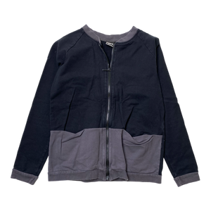 Papu zipper sweat jacket, jet | woman XS