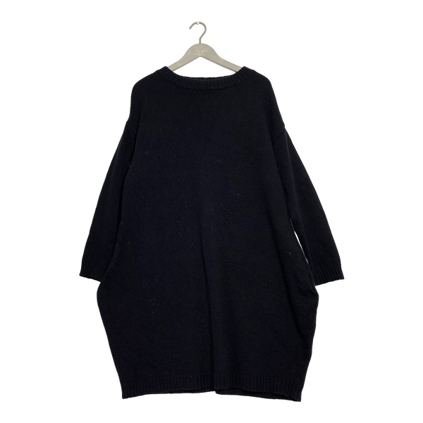 Papu kanto wool knit dress, black | woman XS/S