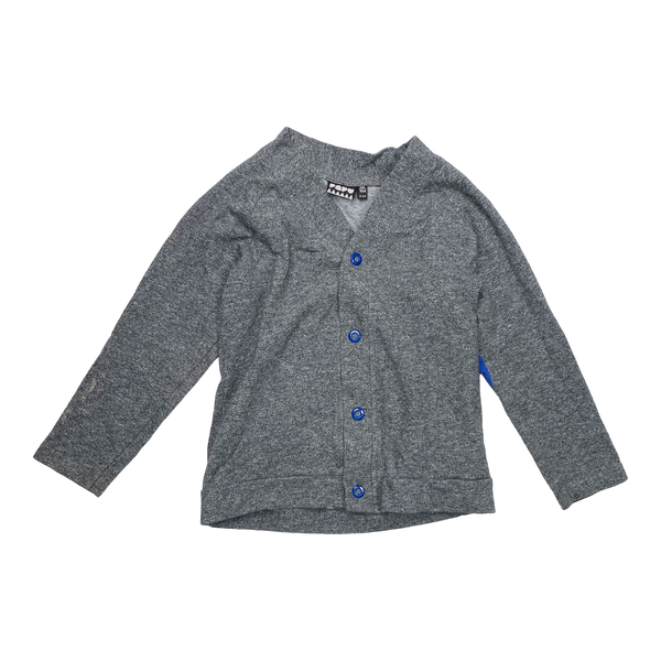 Papu sweat jacket, grey | 98/104cm