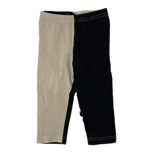 Papu block leggings, black/almond | 62/68cm