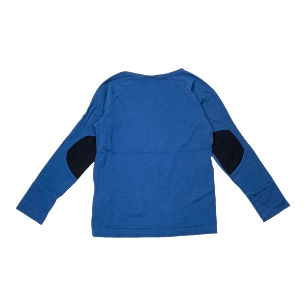 Papu patch shirt, royal blue | 110/116cm