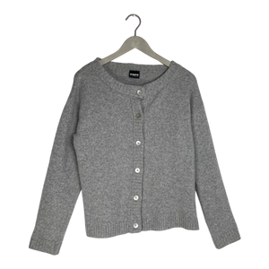 Merino wool cardigan, grey | women XS/S