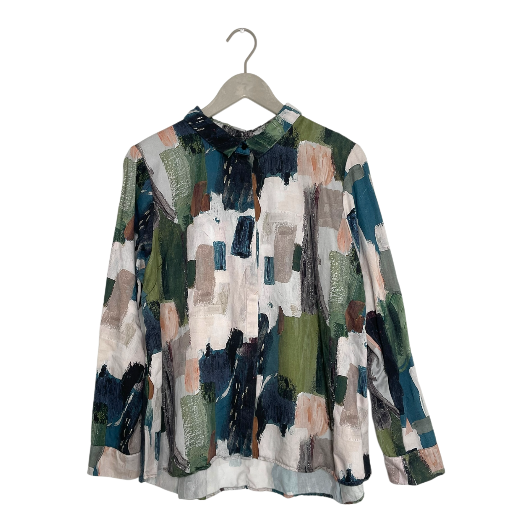 Fitted shirt, multicolor | woman L