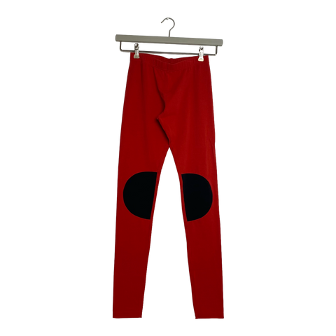 Papu patch leggings, red | woman S