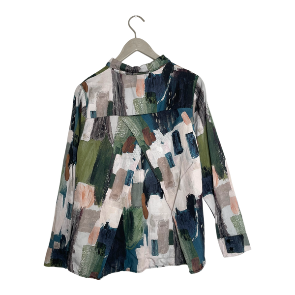 Fitted shirt, multicolor | woman L