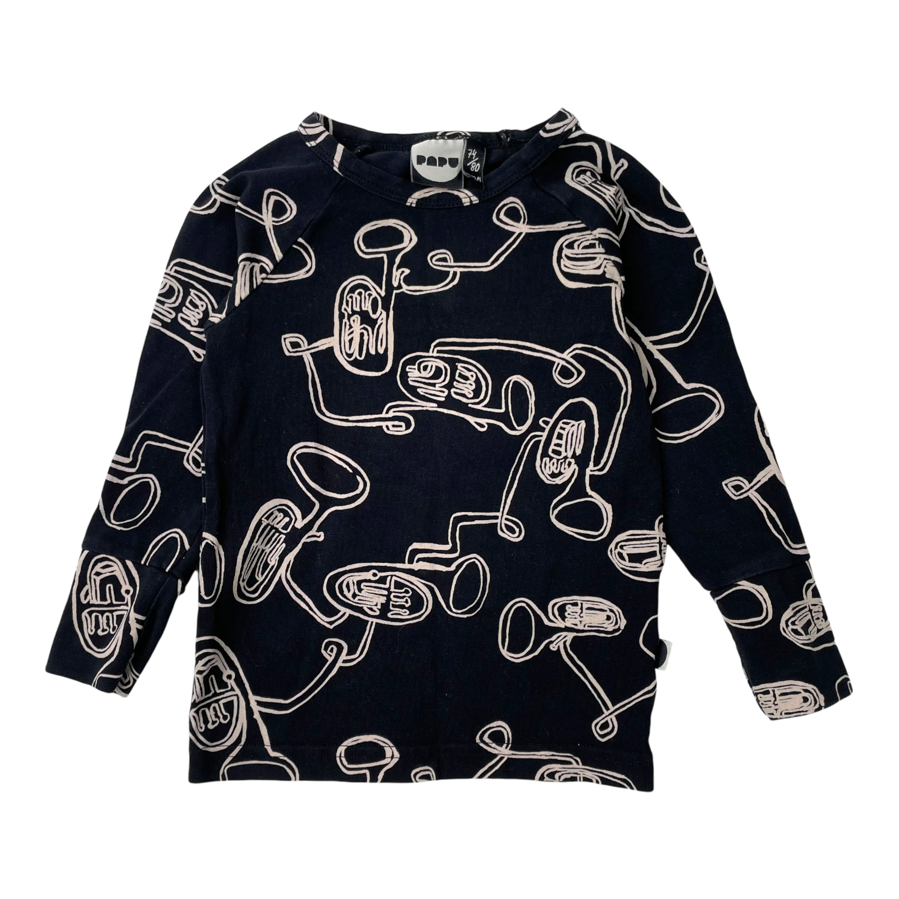 Papu shirt, trumpet | 74/80cm