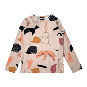 Papu shirt, animals | 122/128cm