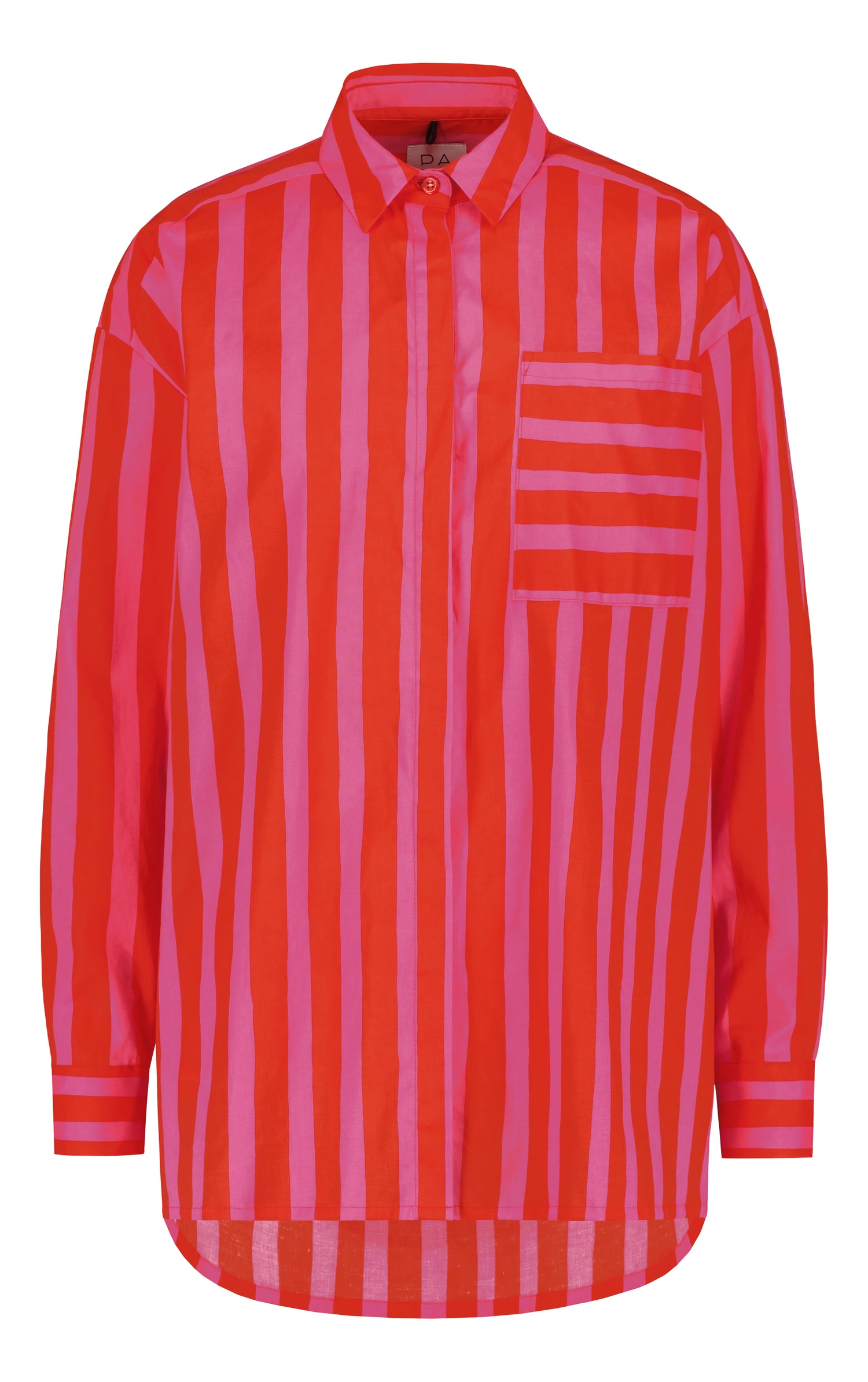 FRESH OVERSIZED -shirt, Paris stripe pink