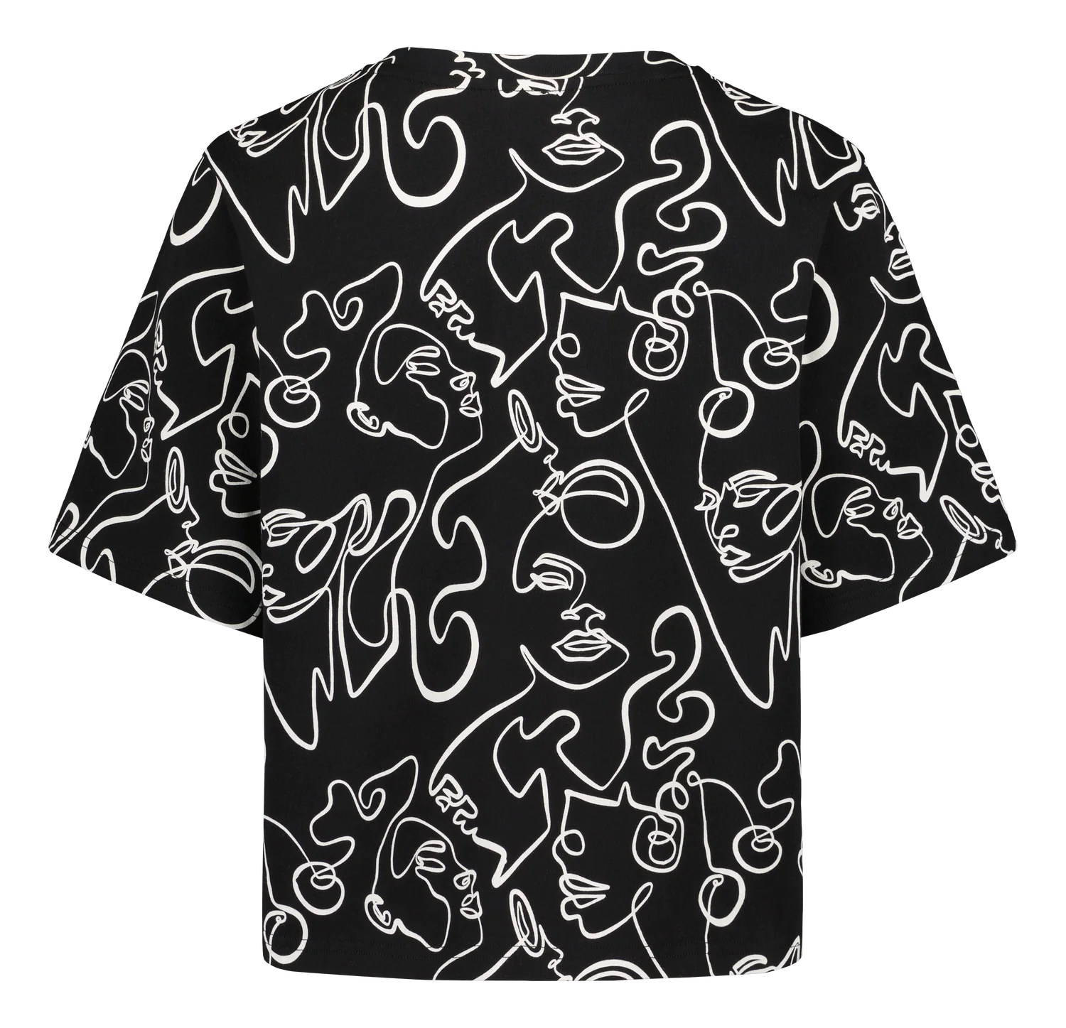 PRE-ORDER: TEE SHIRT, Lipstick, Black BLACK