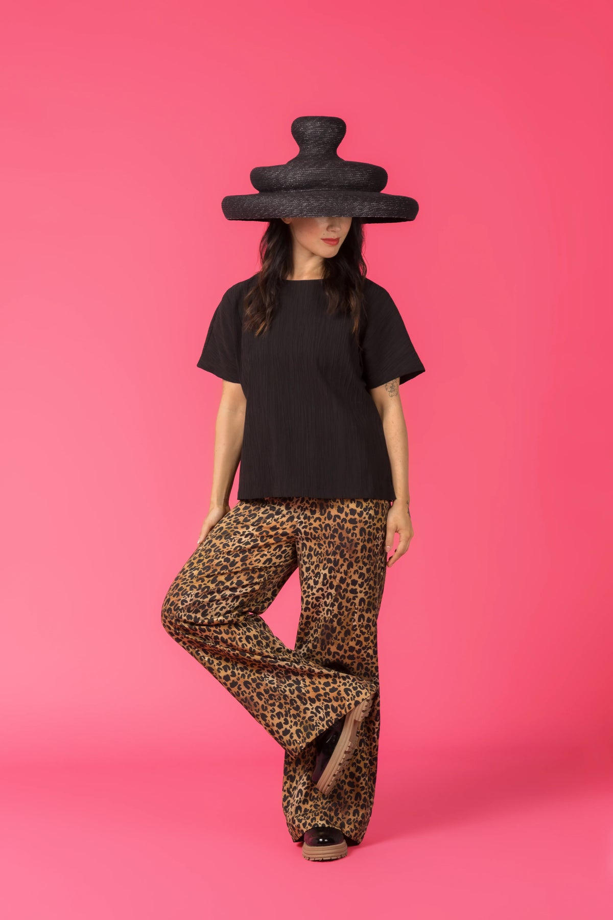PRE-ORDER: VIVID Wide-Leg Trousers, Wild