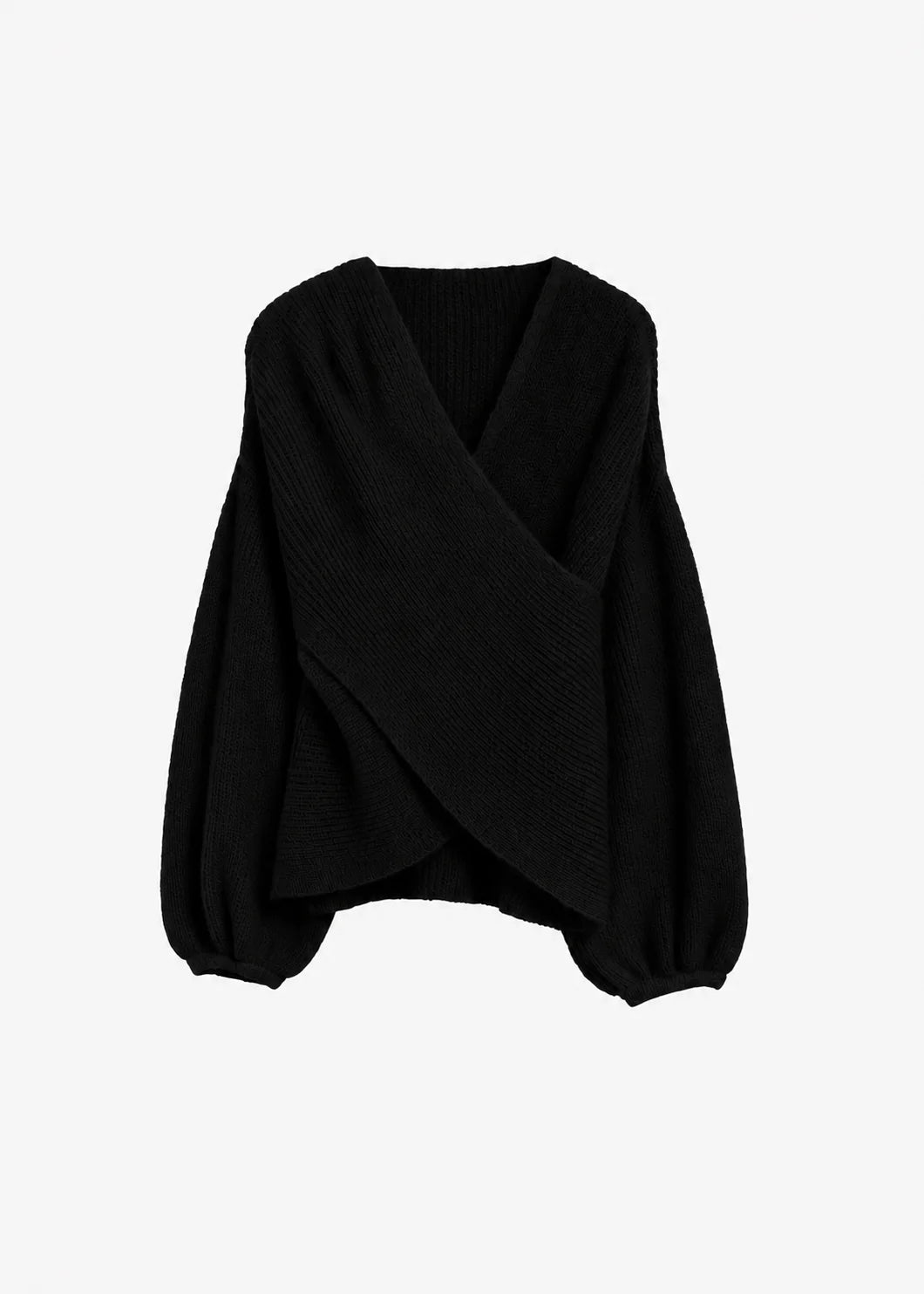 PRE-ORDER: Cross Knit Sweater, Pink/Black
