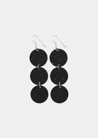 DOTS EARRINGS No.3, Warm Granite