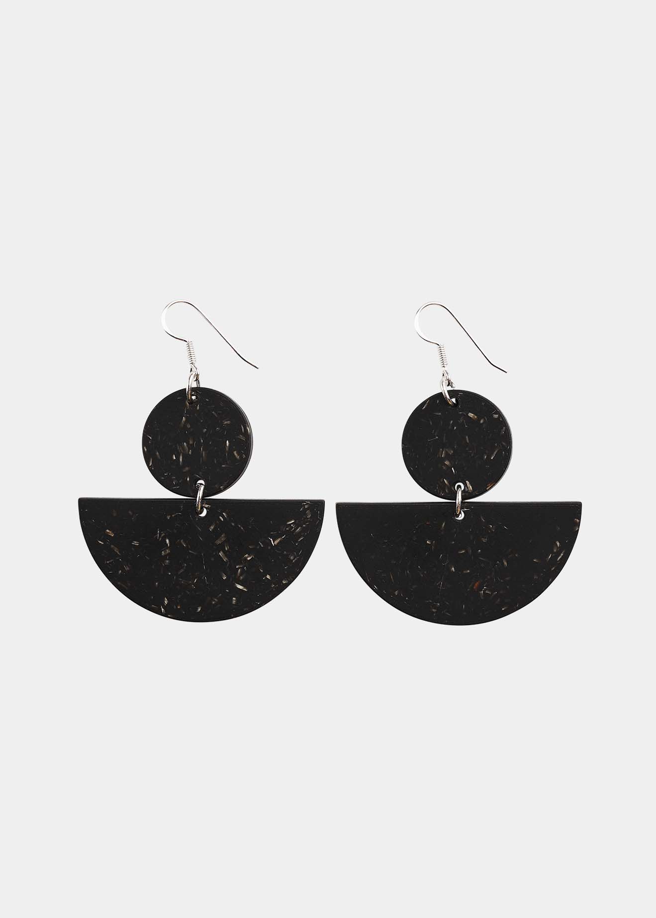 BEANS EARRINGS No.1, Warm Granite