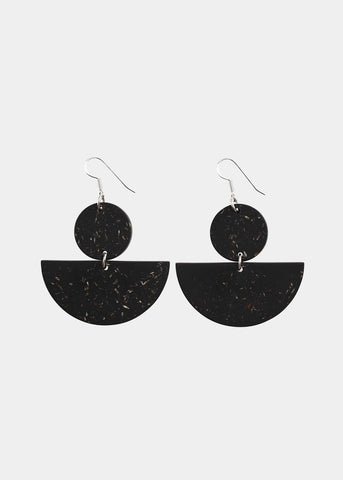 BEANS EARRINGS No.1, Warm Granite