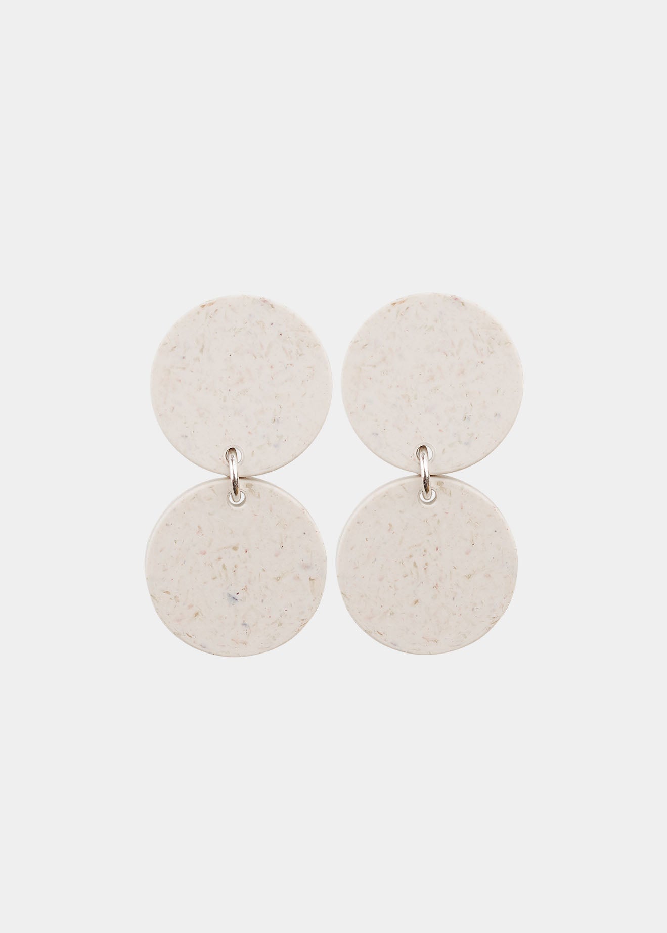 DOTS EARRINGS No.2, First Snow