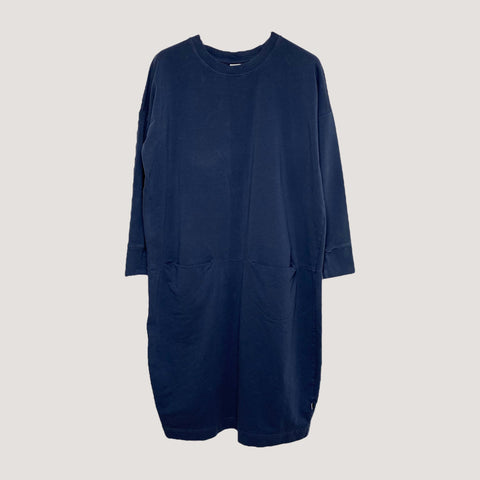 Papu giant split dress, midnight blue | woman S