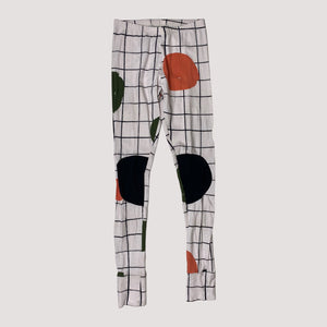 Papu patch leggings, grid | 146/152cm