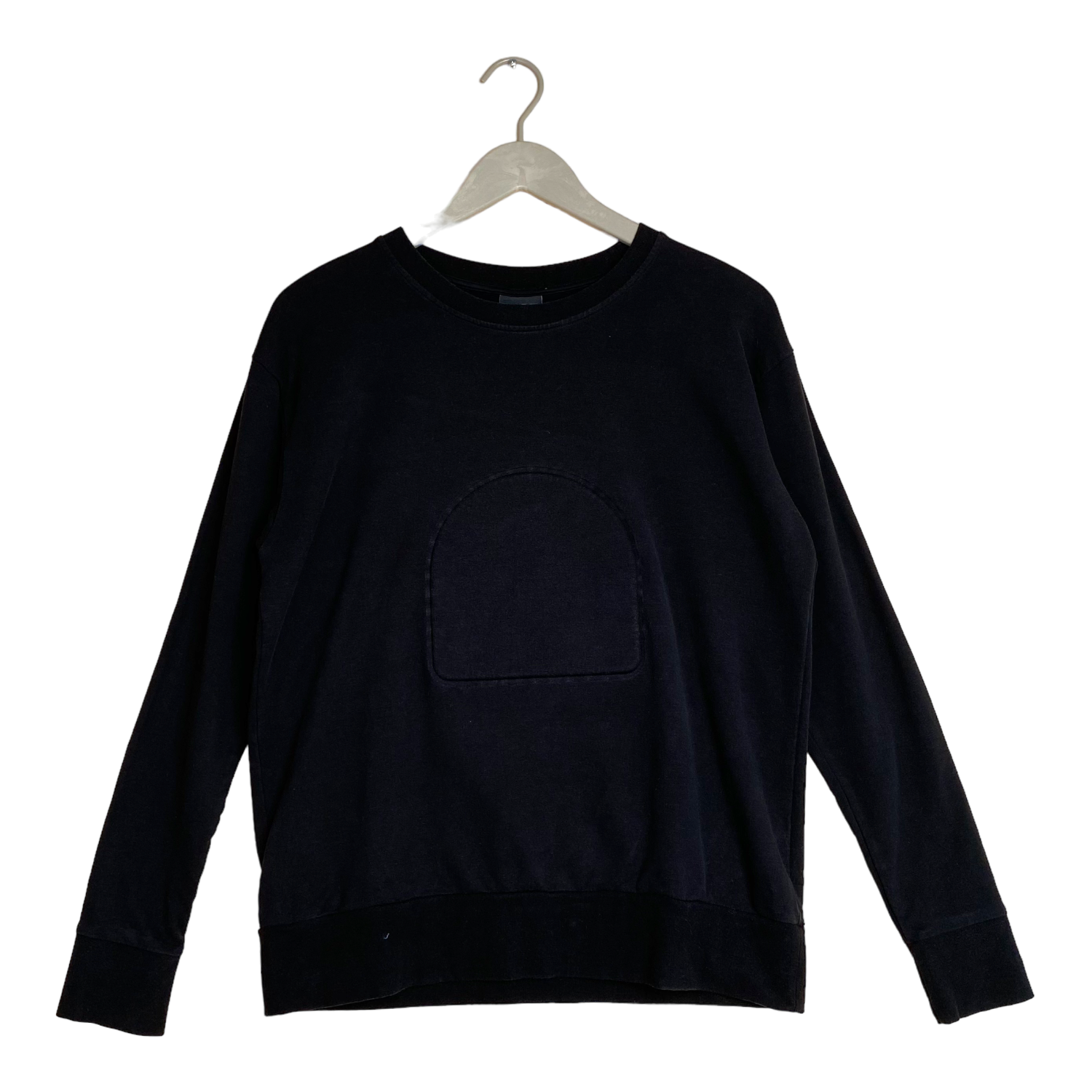 Papu logo sweatshirt, black | woman XS